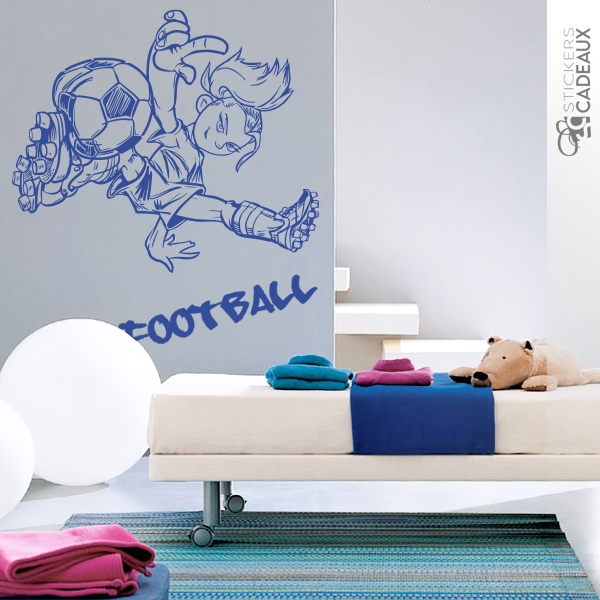 Sticker Footballeur Manga