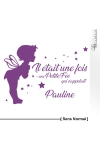 Sticker personnalisable Petite Fée du bonheur