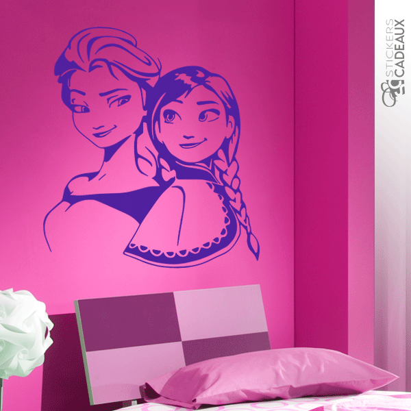 Sticker Anna et Elsa