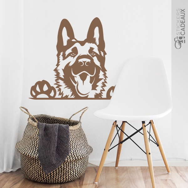 Sticker chien Berger Allemand