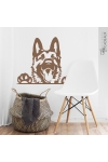 Sticker chien Berger Allemand