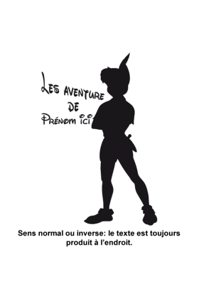 Sticker Mes aventures personnalisable