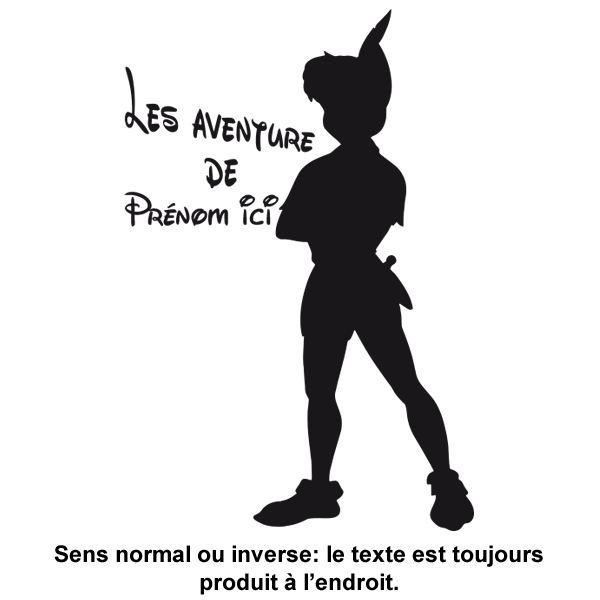 Sticker Mes aventures personnalisable