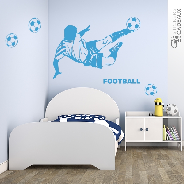 Sticker Footballeur tir au but 1