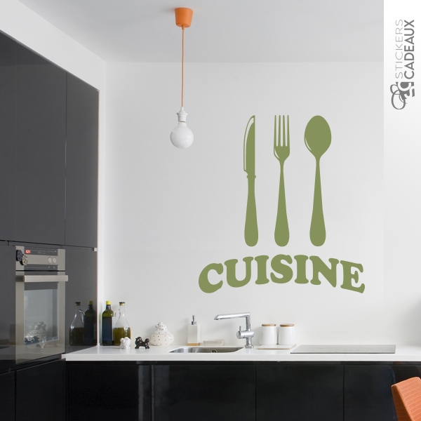 Sticker cuisine et couverts