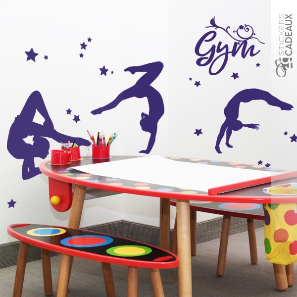 Sticker Planche Gymnastes