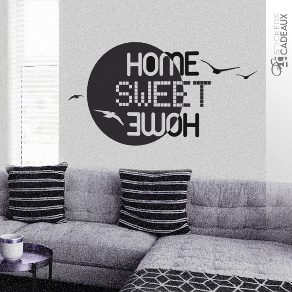 Sticker Home sweet home pixel