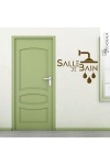 Sticker Salle de Bain Design