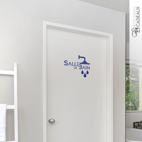 Sticker Salle de Bain Design