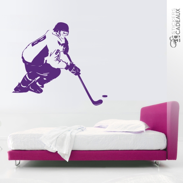 Sticker joueur de Hockey sur glace