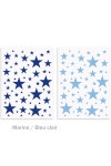 Stickers étoiles pack 2 couleurs - 2 planches 40x55cm - 110 étoiles