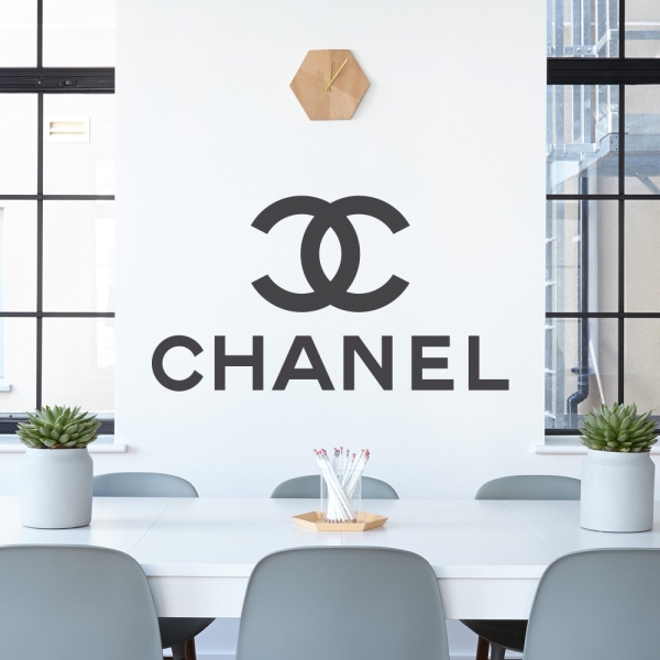 Décoration Murale Chanel logo | Livraison Gratuite 48H