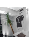 Sticker Mbappe Kylian - maillot de foot Mbappé sticker