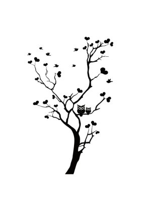 Sticker Arbre du Bonheur
